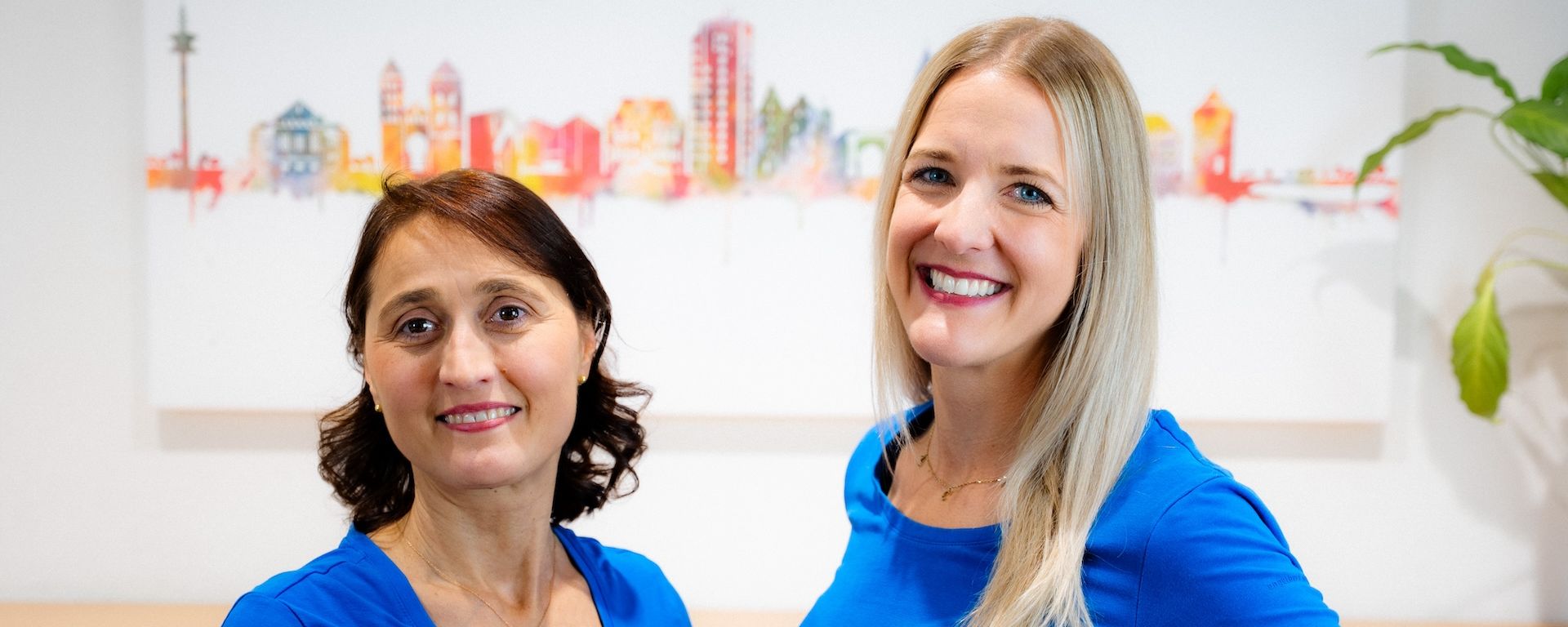 Portrait von Frau Lopes und Frau Balgenort